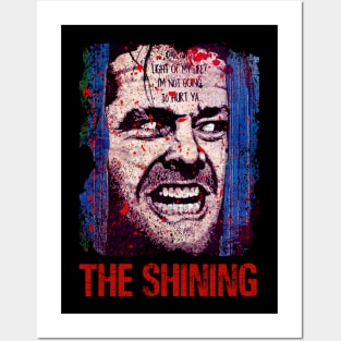 Shining Enigma Embrace the Classic Horror Genre and Haunting Moments of the Iconic Film on a Tee Posters and Art